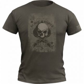 720gear T-Shirt Scout Sniper army oliv (Größe S)