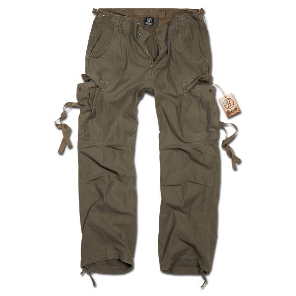 Hose Brandit M65 Vintage Trouser oliv (Größe M)