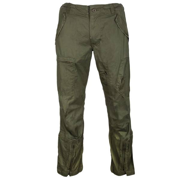 Fliegerhose Mil-Tec washed oliv (GrÃ¶ÃŸe XL)