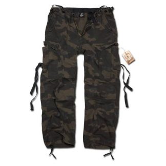 Hose Brandit M65 Vintage Trouser darkcamo (Größe S)