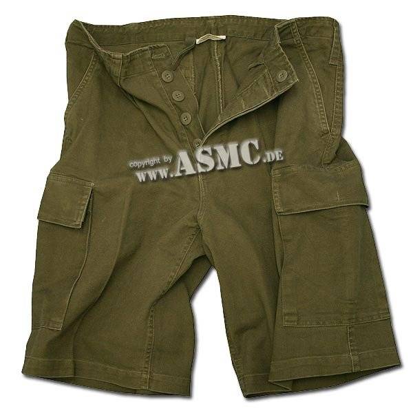 Moleskin Shorts Mil-Tec oliv (Größe M)