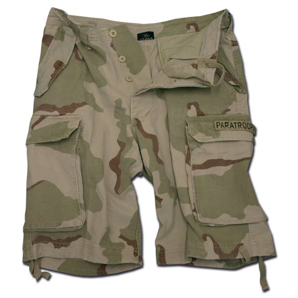 Paratrooper Shorts Mil-Tec washed desert (Größe XL)