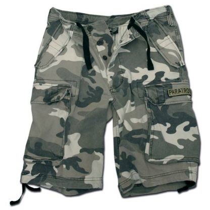 Paratrooper Mil-Tec Shorts washed urban (Größe S)