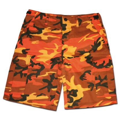 BDU Shorts MMB orange-camo (Größe S)