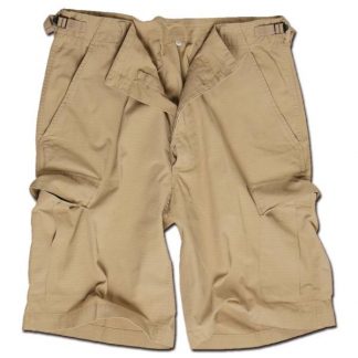 Bermuda Shorts Rip-Stop washed khaki (Größe S)