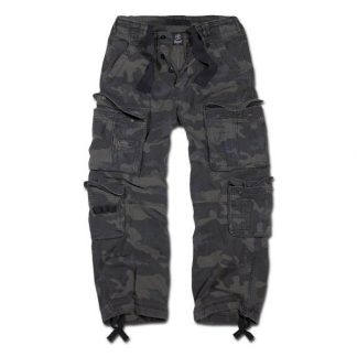 Hose Brandit Pure Vintage Trouser darkcamo (Größe S)