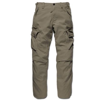 Hose Vintage Industries Rico Pant dark khaki (Größe S)