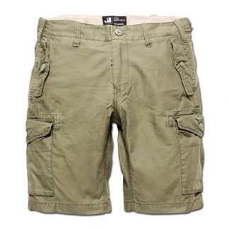 Vintage Industries Marchfield Premium Shorts oliv (Größe S)
