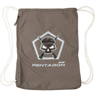 Pentagon Sportbeutel Moho Gym Bag Skull cinder grey