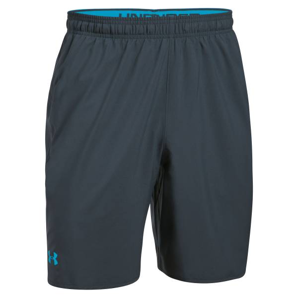 Under Armour Short Qualifier Woven grau (Größe S)