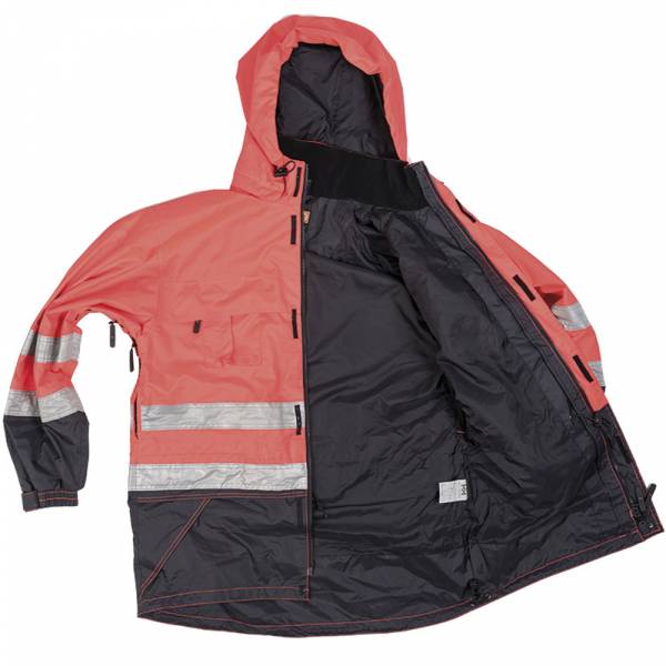 BW Monteurwarnjacke 3M Scotchl. orange ohne Futter gebraucht (Größe S)