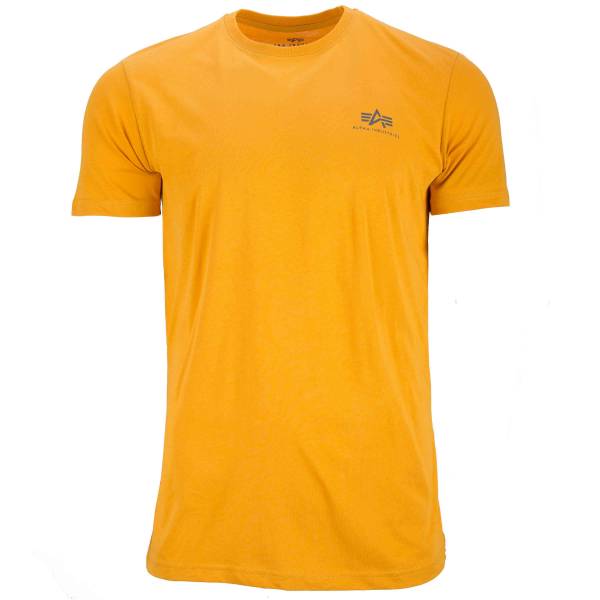 Alpha Industries T-Shirt Basic Small Logo wheat (Größe L)