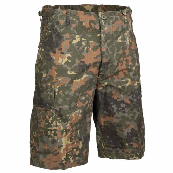 Mil-Tec Short US Bermuda Ripstop Prewash flecktarn (Größe 3XL)