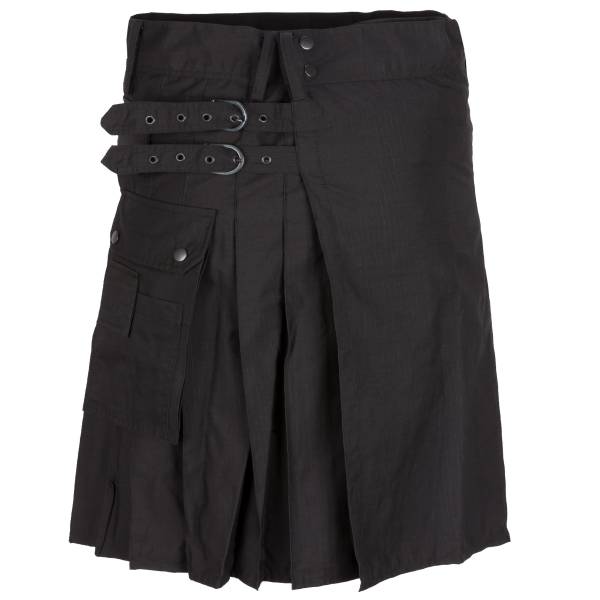 Highlander Combat Kilt schwarz (Größe M)