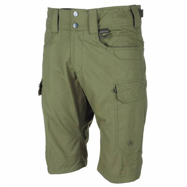 MFH Shorts Bermuda Storm RipStop oliv (Größe M)