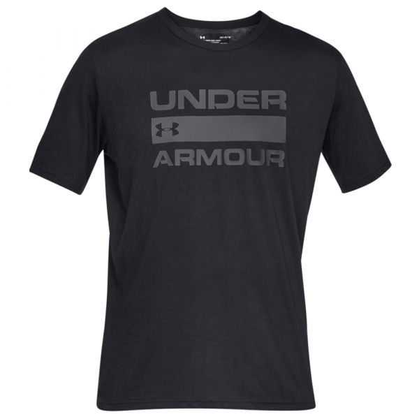 Under Armour Shirt Team Issue Wordmark SS gravity green (Größe XXL)