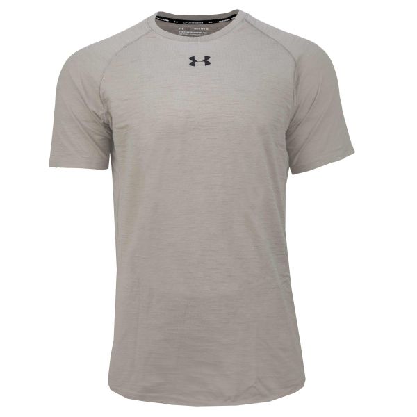 Under Armour Shirt Charged Cotton SS gravity green (Größe S)