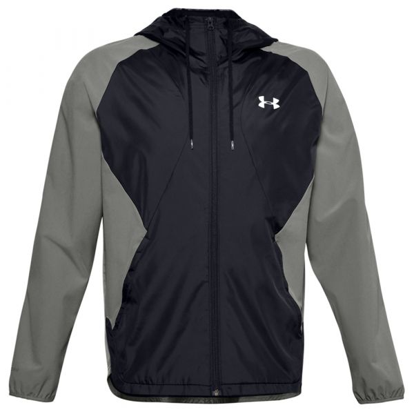 Under Armour Jacke Stretch-Woven Hooded Jacket gravity green