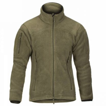 ClawGear Fleecejacke Milvago steingrau oliv (Größe S)