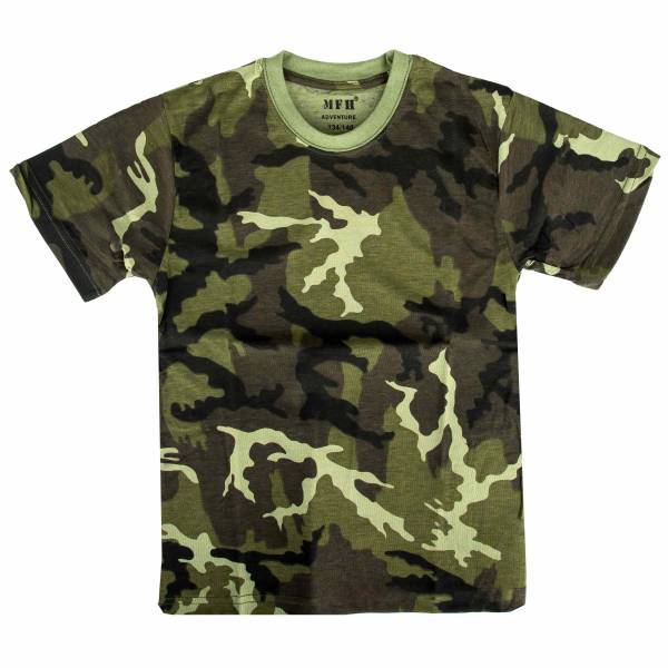 MFH Kinder T-Shirt Basic M 95 CZ-tarn (Größe M)