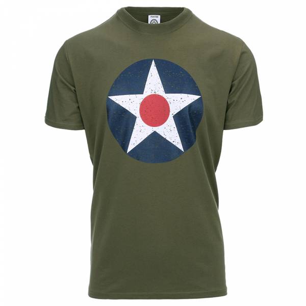 Fostex Garments T-Shirt U.S. Army Air Corps oliv (GrÃ¶ÃŸe S)