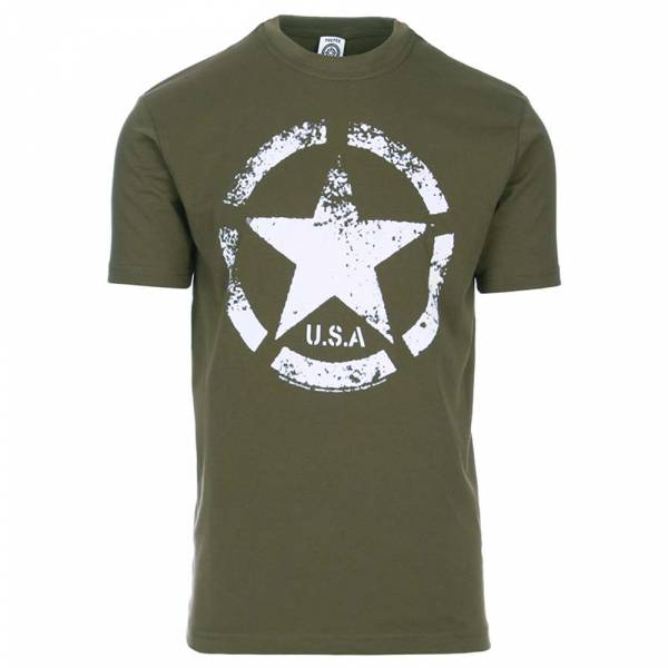 Fostex Garments T-Shirt U.S. Army Vintage Star oliv (GrÃ¶ÃŸe XL)