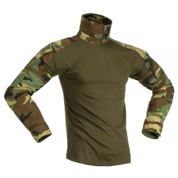 Invader Gear Combat Shirt woodland (Größe XL)