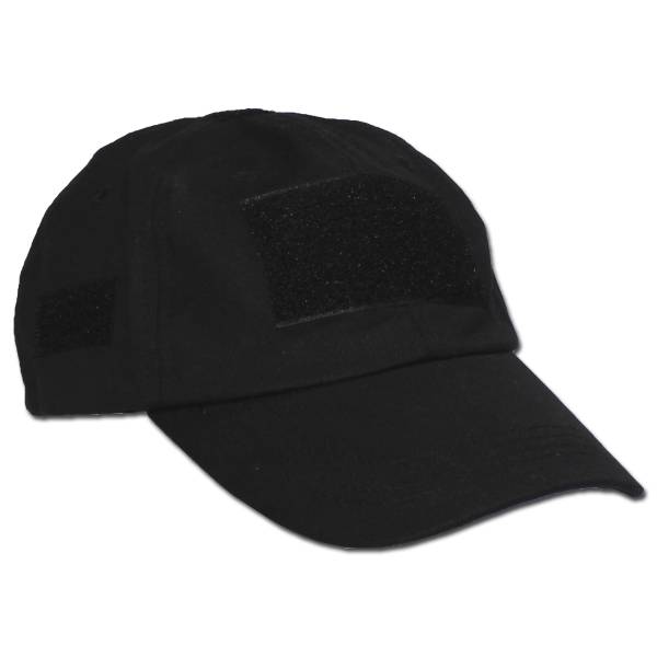 Einsatz-Cap mit Klett Universalgröße schwarz