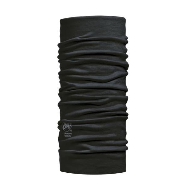 BUFF Multifunktionstuch Wool Solid black