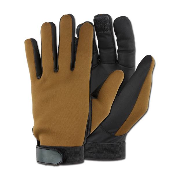 Handschuhe Neopren khaki (Größe XXL)