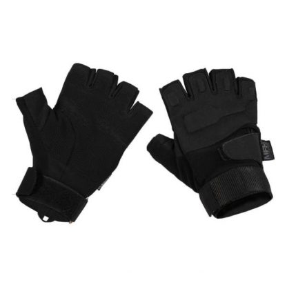 MFH Handschuh Halbfinger Protect schwarz (Größe L)