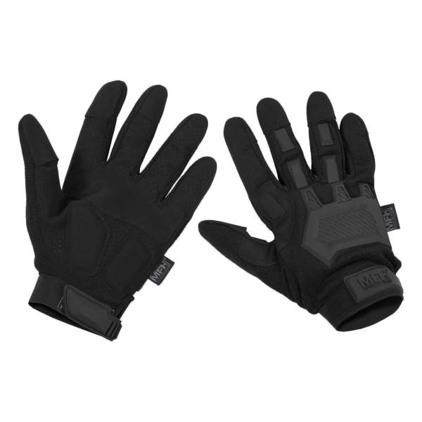 MFH Tactical Handschuhe Action schwarz (Größe XXL)