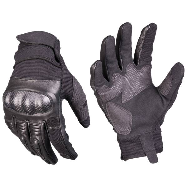 Handschuhe Tactical Gloves Gen. II Leder schwarz (Größe L)