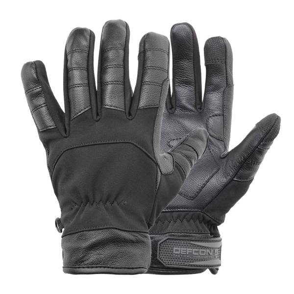 Defcon 5 Handschuh Softshell schwarz (Größe L)