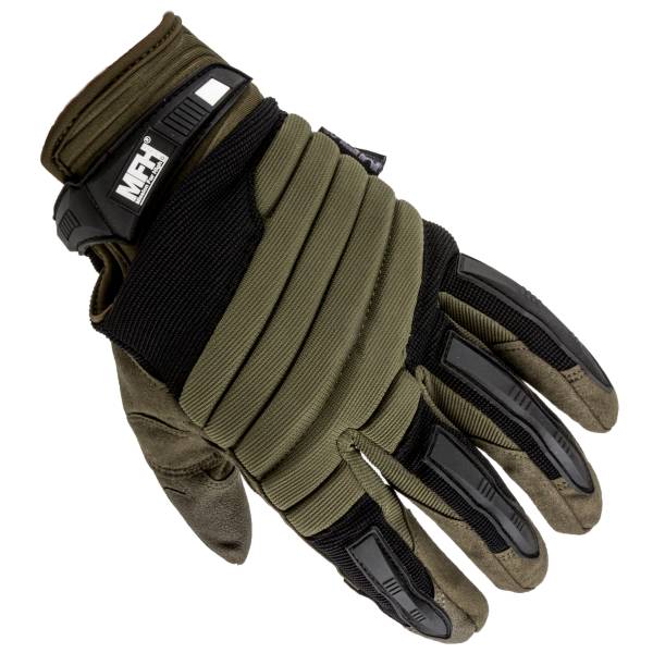 MFH Defence Handschuh Operation oliv/schwarz (Größe XL)