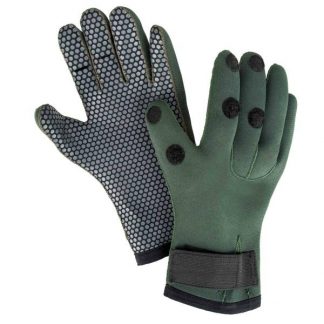 Neopren Handschuhe oliv (Größe L)