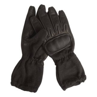 Handschuhe Action Gloves flammhemmend mit Stulpe schwarz (Größe S)