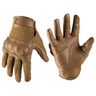 Handschuh Tactical Gloves Leder Kevlar dark coyote (Größe XXL)