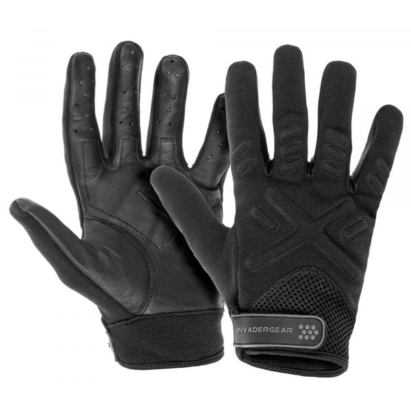 Invader Gear Handschuhe Shooting schwarz