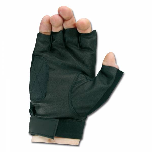 Handschuhe Neopren Halbfinger schwarz (Größe S)