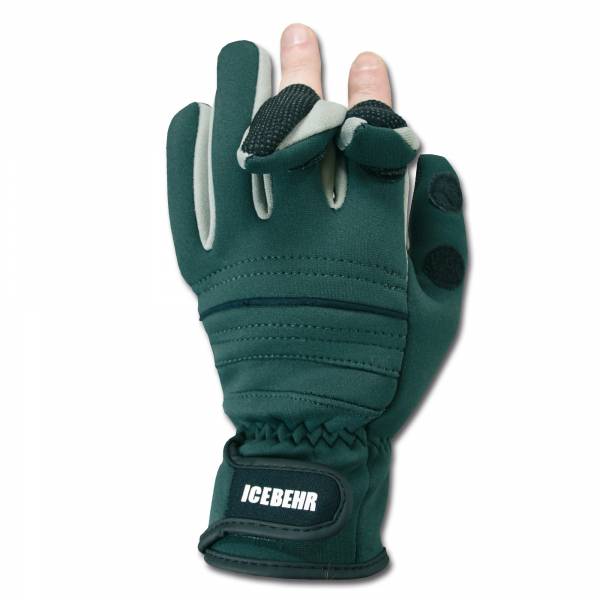 Schiesshandschuhe Neopren Power Grip oliv (Größe XL)