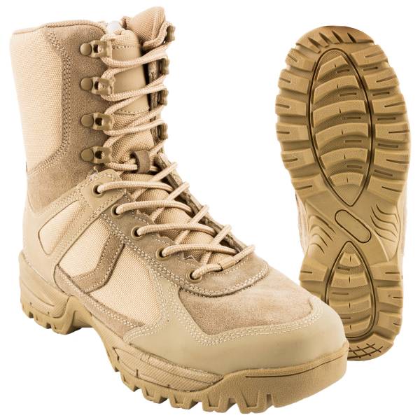 Outdoor Stiefel Mil-Tec Patrol Zip sand (Größe 10)