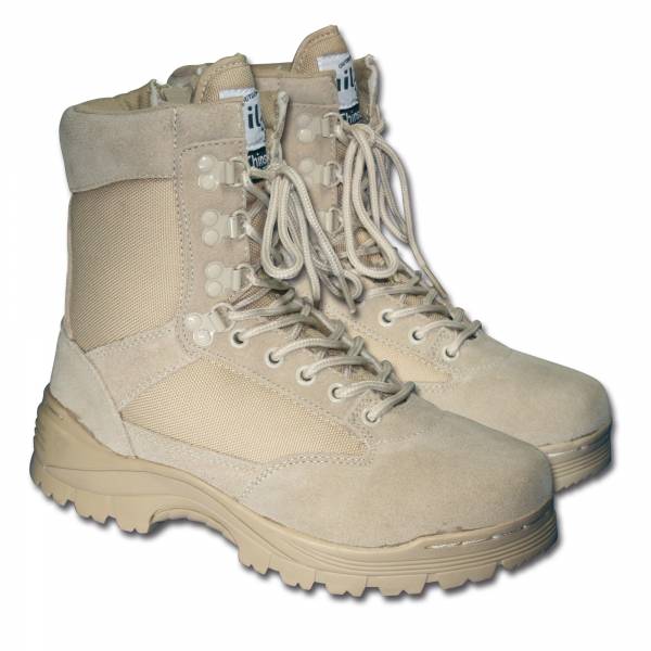 SWAT Boots ZIP Mil-Tec khaki (Größe 46)