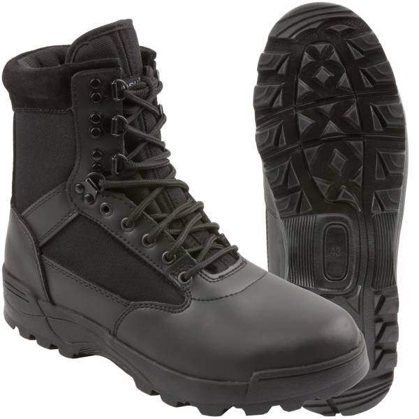 Brandit Boots Tactical Zipper schwarz (Größe 39)