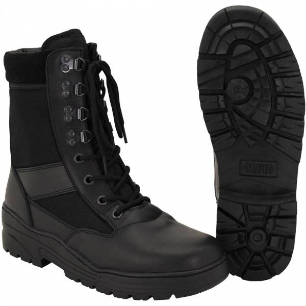 MFH Stiefel Security 8 Loch schwarz (Größe 41)