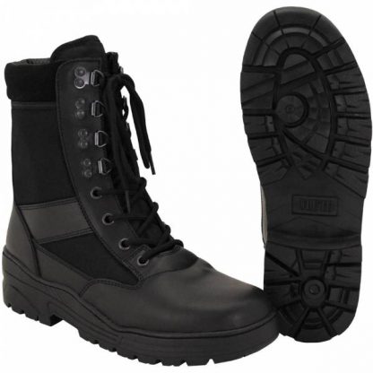 MFH Stiefel Security 8 Loch schwarz (Größe 38)