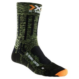 X-Socks Socken Trekking Merino Limited grün schwarz (Größe S)
