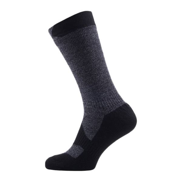 SealSkinz Socken Walking Thin Mid schwarz (Größe S)