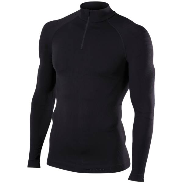 Falke Zipshirt Tight Fit schwarz (Größe M)