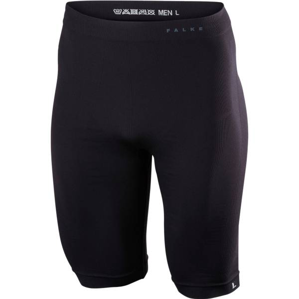 Falke Radlerhose Short Tight Warm schwarz (Größe M)